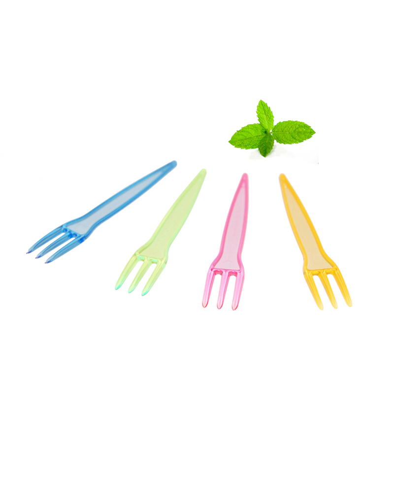 Plastic Chip Forks  8,5 cm 40 pcs