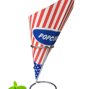 Puntzakje voor het serveren van popcorn