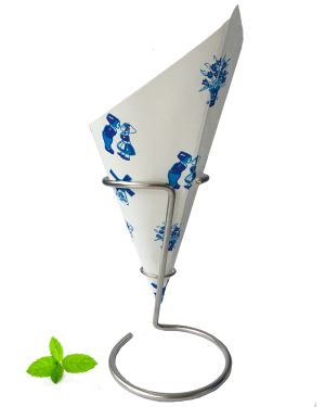 Puntzak Delfts Blauw 40 stuks