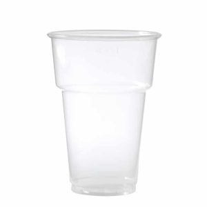 Bier/frisdrank glas 250 ML voor meter Friet